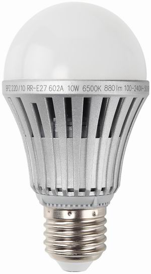 LED Light Bulb of 830lm Replace 60W Incandescent Lamp ZD-LA60-10W